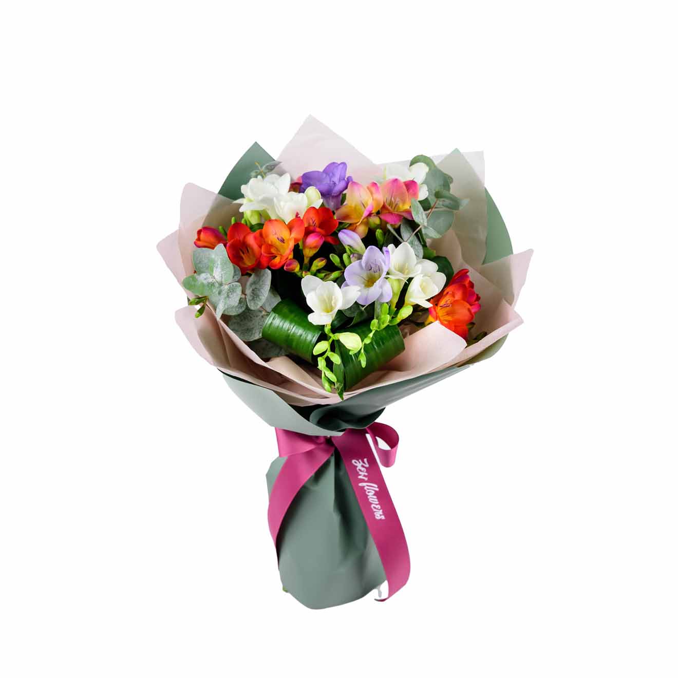Buchet 11 frezii colorate