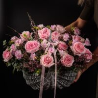 Pink garden